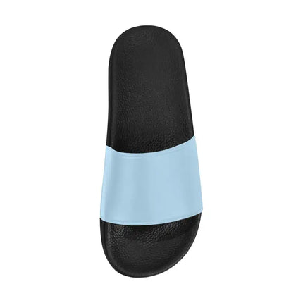 Uniquely You Womens Slides / Flip-Flop Sandals - Light Blue