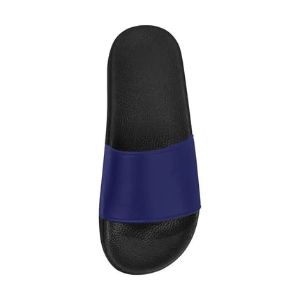 Uniquely You Womens Slides / Flip-Flop Sandals - Midnight Blue