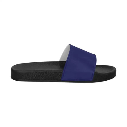 Sandalias chanclas / chanclas para mujer Uniquely You - Azul medianoche