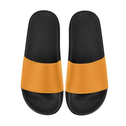 Uniquely You Womens Slides / Flip-Flop Sandals - Orange