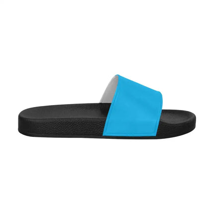 Uniquely You Womens Slides / Flip-Flop Sandals - True Blue