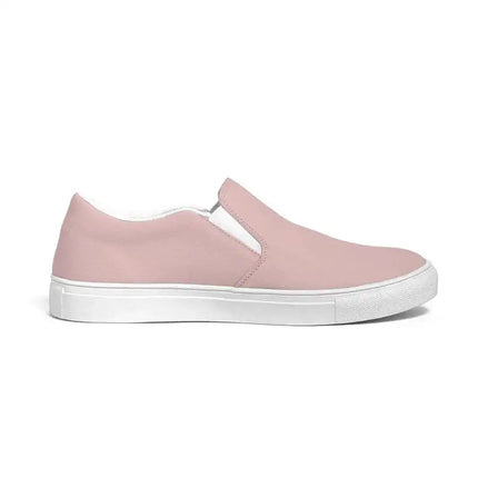 Uniquely You Womens Sneakers - Rose Pink Slip-On Canvas Sports Shoes