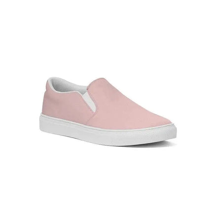 Uniquely You Womens Sneakers - Rose Pink Slip-On Canvas Sports Shoes