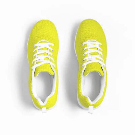Uniquely You Womens Sneakers - Yellow Canvas Sports Shoes / Running