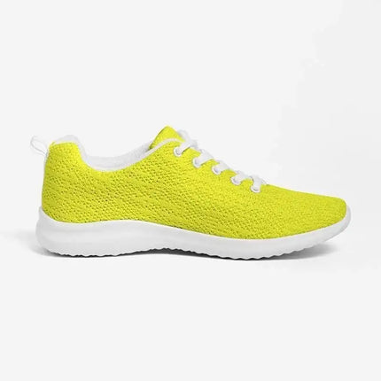 Uniquely You Womens Sneakers - Yellow Canvas Sports Shoes / Running