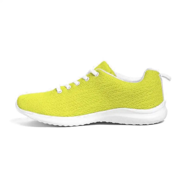 Zapatillas de deporte para mujer Uniquely You - Zapatos deportivos de lona amarilla / Correr