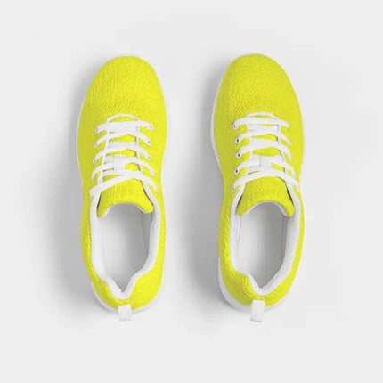 Uniquely You Womens Sneakers - Yellow Canvas Sports Shoes / Running