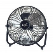 Vie Air 12" High Velocity All Metal Tilting 3 Speed Floor Fan