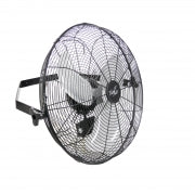 Refurbsihed Vie Air Dual Function 18 Inch Wall Mountable Tilting Fan with 3 Speed Motor in Black