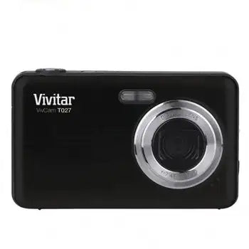 Cámara digital Vivitar con 12,1 megapíxeles-Negro